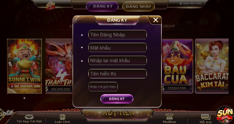 Hướng dẫn đăng ký sunnet win hiệu quả dành cho người mới
